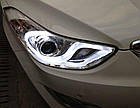 Hyundai Elantra MD оптика передня альтернатива ксенонова чорна (YAA-EL-0222), фото 9