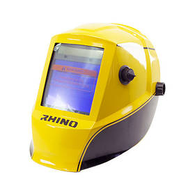 Зварювальна маска хамелеон RH606 Yellow (4 сенсори) для TIG, MMA, MIG/MAG, CUT, PAW