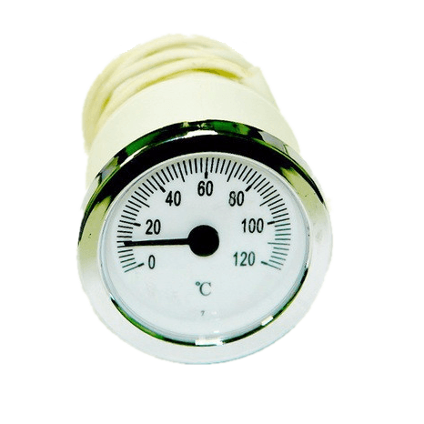 Термометр з виносним датчиком SVT 52 P 0-120°C 1000мм хром LT144