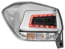 Subaru XV/Crosstrek оптика задня світлодіодна LED хром прозорий (60-1433C)