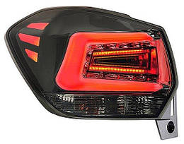 Subaru XV / Crosstrek оптика задня світлодіодна LED хром тонований (60-1433S)