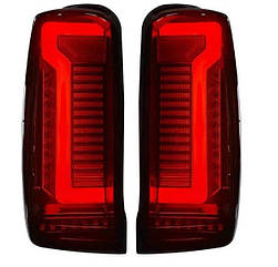 Mitsubishi L200 Triton 2019+ оптика задня LED альтернативна тюнінг чорна стиль WY (WY-M-19)