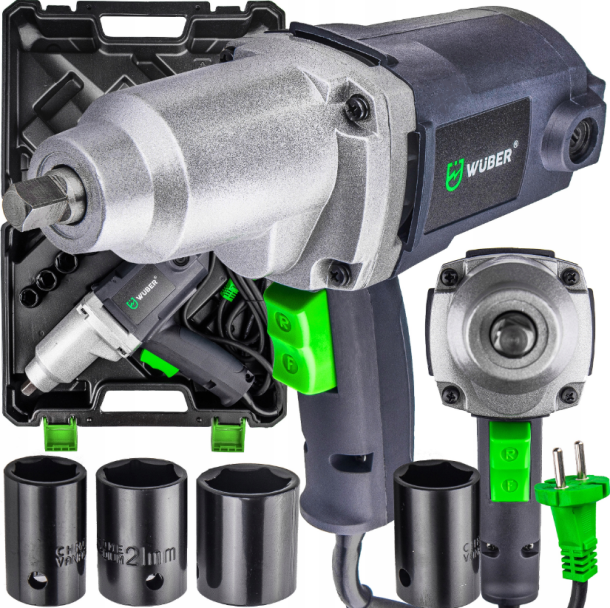 Гайковерт электрический ударный 2200Вт 1/2" 800нм Wuber (Польша)