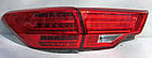 Toyota Highlander 2014 оптика задня LED червона/ Led taillights red XU50 BMW style (XZ45R), фото 3