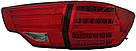 Toyota Highlander 2014 оптика задня LED червона/ Led taillights red XU50 BMW style (XZ45R), фото 7