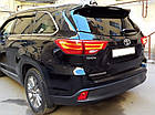 Toyota Highlander 2014 оптика задня LED червона/ Led taillights red XU50 BMW style (XZ45R), фото 11