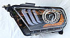 Ford Mustang Mk5 2010+ оптика передня чорна (WJ1025-0612-L-04), фото 2