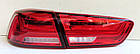Mitsubishi Lancer X оптика задня червона A6 стиль (YAB-YS-0155BR), фото 3