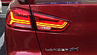 Mitsubishi Lancer X оптика задня червона A6 стиль (YAB-YS-0155BR), фото 7