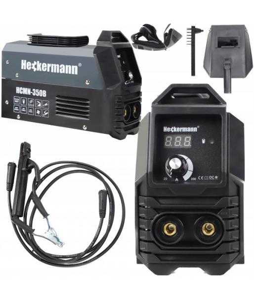 Инверторный сварочный аппарат с функцией горячего пуска Heckermann HCMN-350B