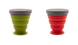 Стакан складаний силіконовий Tribe T-FF-0001, olive