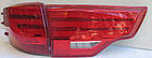 Toyota Highlander 2014 оптика Lexus стиль задня LED червона/ Led taillights red XU50 Lexus style (XZ45R1), фото 2