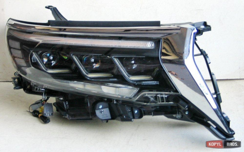 Toyota Prado 150 2018+ оптика передня Full LED стиль Lexus LX570 PW (PW-TYPD18LX), фото 1