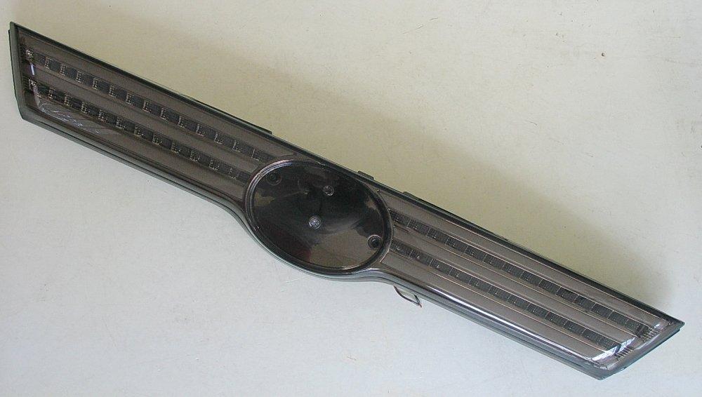 Toyota Highlander 2014 ліхтарі-вставка Lexus стиль задня LED чорна / Led taillights smoked XU50 Lexus style (XZT45S1), фото 1