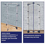 Сушарка для білизни підлогова Casa Si Athletic 3 Black (CS92185E04E), фото 3