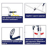 Сушарка для білизни підлогова Casa Si Athletic 3 Black (CS92185E04E), фото 5