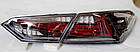 Toyota Camry XV70 2018+ оптика задня LED альтернативна прозора червона тюнінг (CPXV70CBR), фото 4
