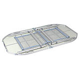 Стіл Bo-Camp Premium Oval 150x80 cm Grey (1404405), фото 5