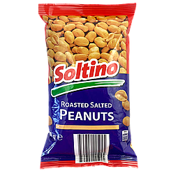 Арахіс Солтіно Soltino 500g 12шт/ящ (Код: 00-00000133)