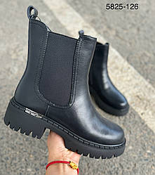 Черевики жіночі (з натуральною шкірою та хутром) AESD
