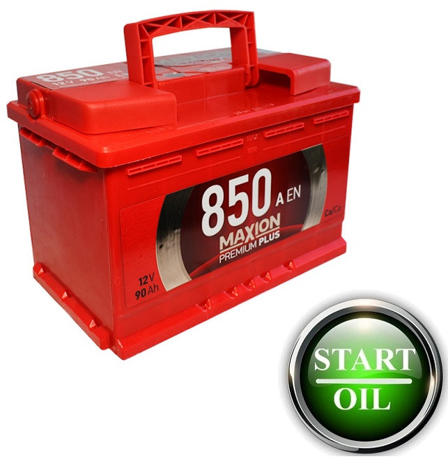 Акумулятор MAXION Premium Plus 90ah 850A R+