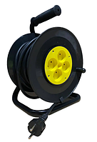 Подовжувач на котушці 25 метрів 2*1,5 мм²