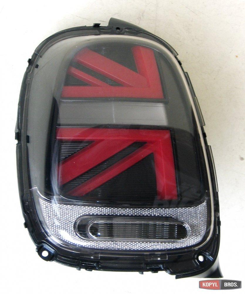 Mini Cooper F55/ F56/ F57 оптика задня LED Union Jack стиль червоно-чорна (PW-MI55RB), фото 1
