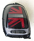 Mini Cooper F55/ F56/ F57 оптика задня LED Union Jack стиль червоно-чорна (PW-MI55RB), фото 2