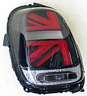 Mini Cooper F55/ F56/ F57 оптика задня LED Union Jack стиль червоно-чорна (PW-MI55RB), фото 5