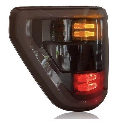 Ford F150 Mk14 2021+ Raptor задні ліхтарі LED чорні стиль CP (CPFDF15021XLTL), фото 1