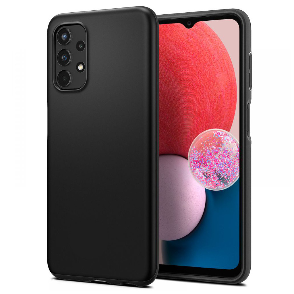 Чохол Silicone Case Samsung Galaxy A13 Black, фото 1