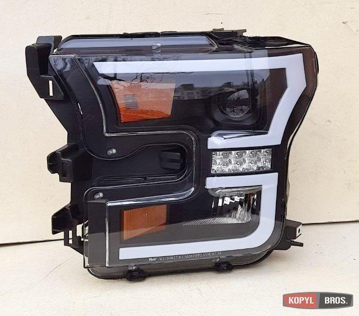 Ford F150 Mk13 2015+ оптика передня чорна (WJ1025-0427-L-04)