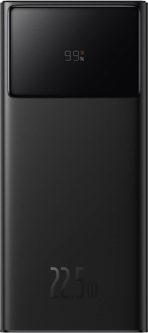 Портативний акумулятор Baseus Star-Lord Digital Display 22.5 W 20000 mAh black Overseas (PPXJ080001), фото 1