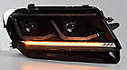 Volkswagen Tiguan L 2016+ оптика передня чорна Full LED 2020 look (ZWHVWTG1620FHL), фото 8
