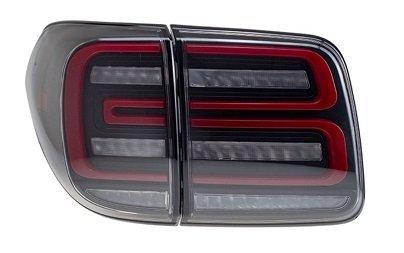 Nissan Patrol Y62 оптика задня LED альтернативна світлодіодна червоно-чорна CP (CPNSPTTLRB), фото 1