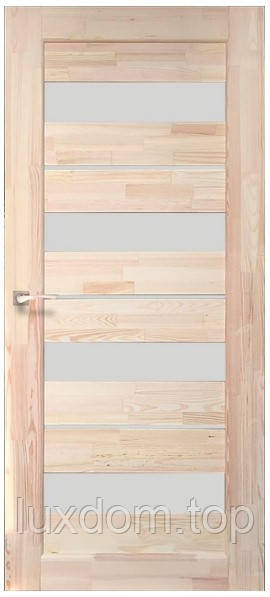 Двері міжкімнатні сосна не фарбована SD-03, фото 1