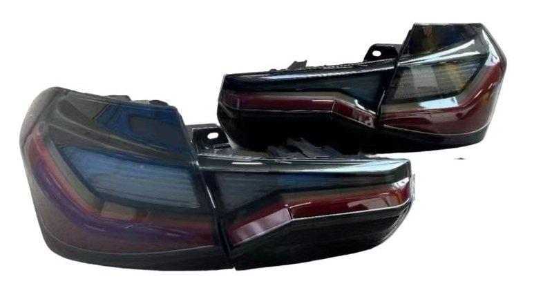 BMW 3 серії F30 2012+ оптика задня M2 2023+ look чорна (BMB-BMF3012M2TLB), фото 1