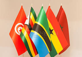 Прапори країн Африки