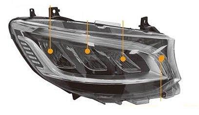 Mercedes Benz Sprinter 3 W907 2018+ оптика передня Full LED тип OE SY (SY-BZSPW907OEHL)