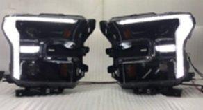 Ford F150 Mk13 2015+ оптика передня Full LED чорна PW (PW-FDF15015FL), фото 1