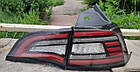 Tesla Model 3 оптика задня червона LED стиль BW (XZ085-CRB), фото 5