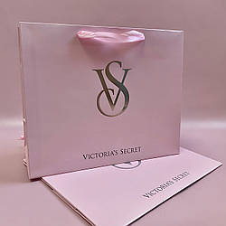 Пакет розмір L Victoria's Secret рожевий 280x230x120 мм