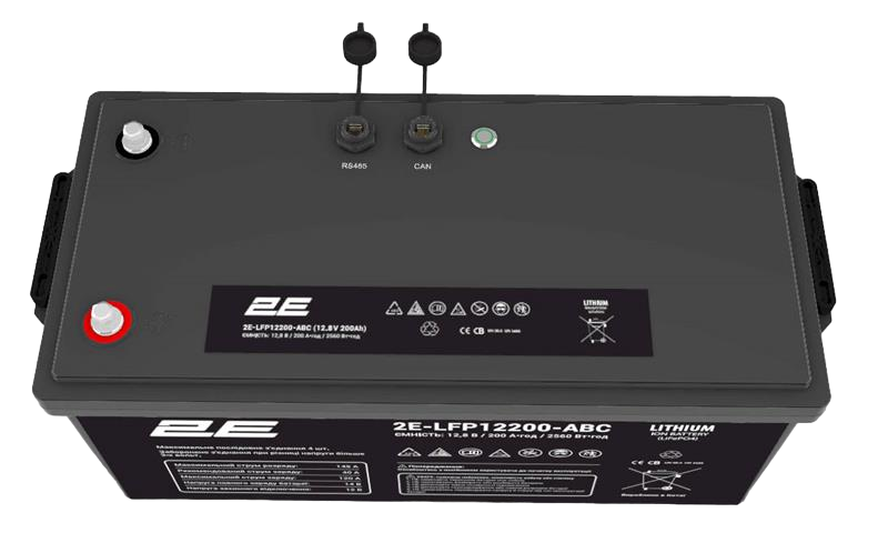 Акумулятор 2E-LFP12200-ABC (12.8V 200Ah CAN)