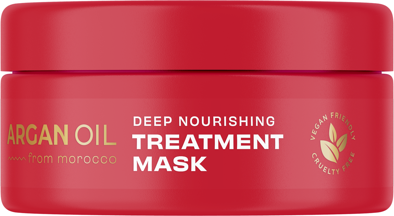 Живильна маска з аргановою олією ,Lee Stafford Argan Oil from Morocco Deep Nourishing Treatment Mask, фото 1