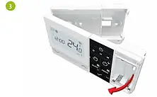 Дротовий терморегулятор до котла ENGO CONTROLS E901, білий, фото 3