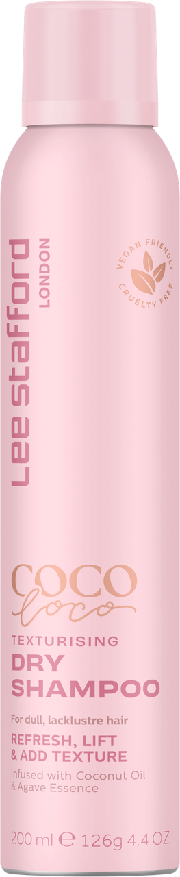 Сухий шампунь Coco Loco ,Lee Stafford Coco Loco Texturising Dry Shampoo ,200мл