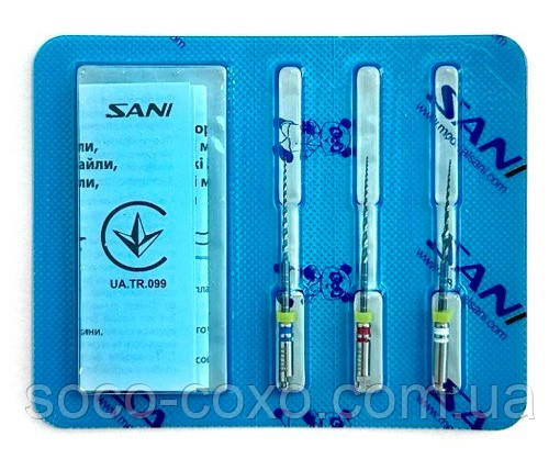 Файли Blue Storm SANI 25мм (06/15, 04/25, 04/30)