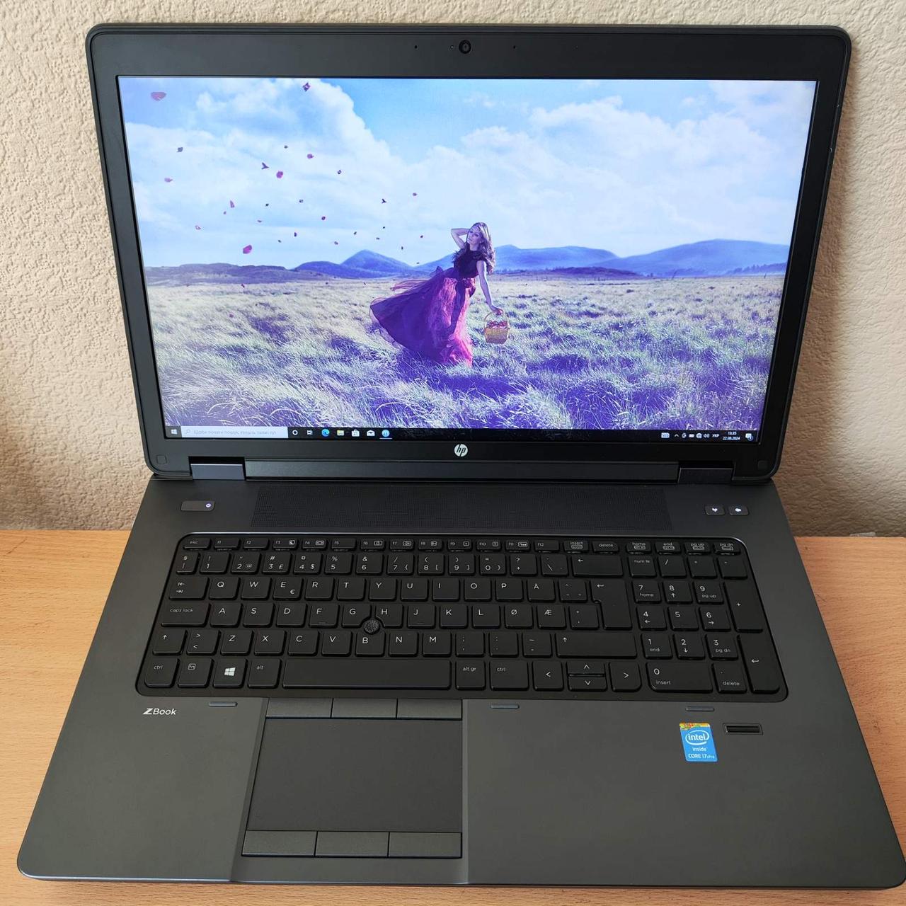 Ігровий ноутбук HP Zbook 17 G1 17.3" FHD/IPS i7-4800MQ/16 Gb DDR3/256 SSD/nVidia Quadro K4100M 4 GB GDDR5 256-bit