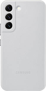 Чохол Samsung Leather Cover Light Grey для Galaxy S22 SM-S901
