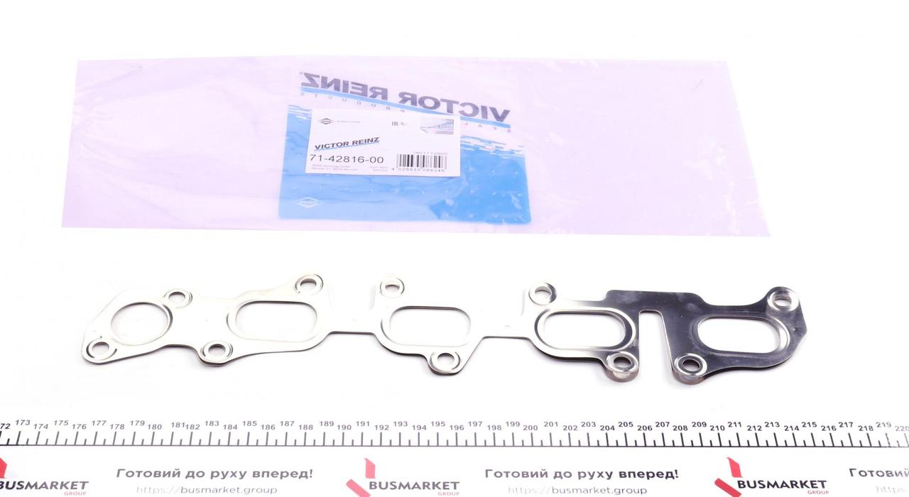Прокладка колектора випускного Volkswagen Caddy IV 2.0 TDI 15- (Victor Reinz 71-42816-00)